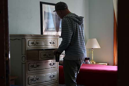 Bedroom at Exodus House